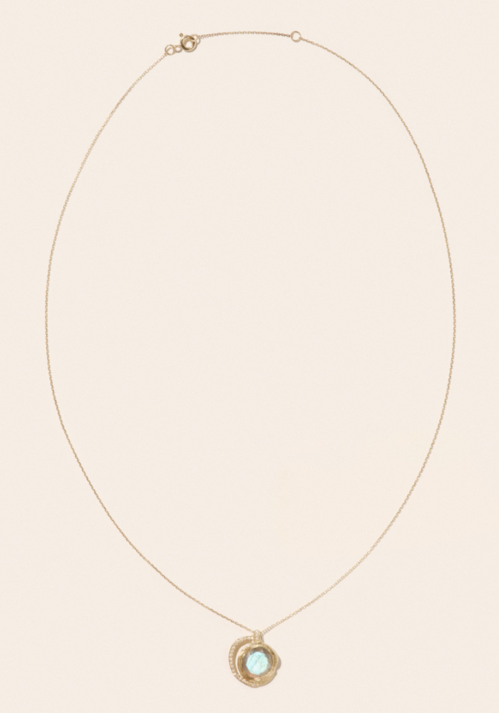 Collier Gaia 3 Labradorite - Pacsale Monvoisin