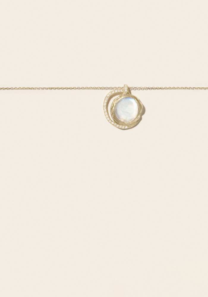 Collier Gaia 3 Moonston - Pascale Monvoisin