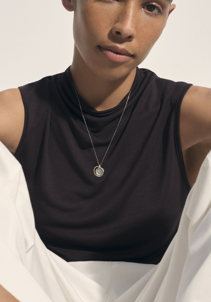 Collier Gaia 3 Moonston - Pascale Monvoisin