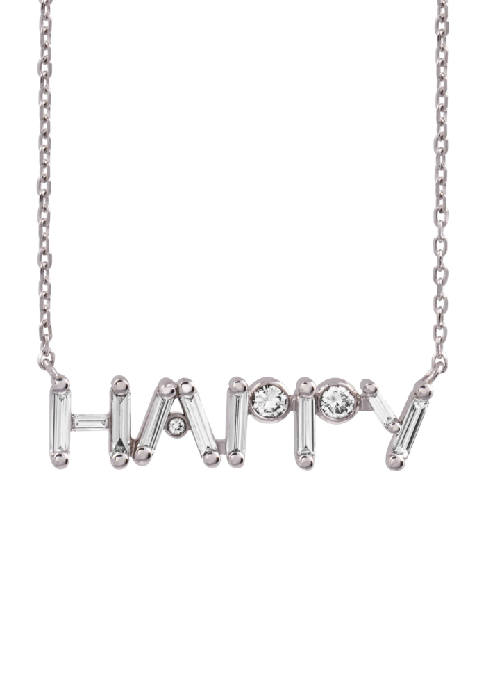 Collier Happy Blanc - Little Ones Paris