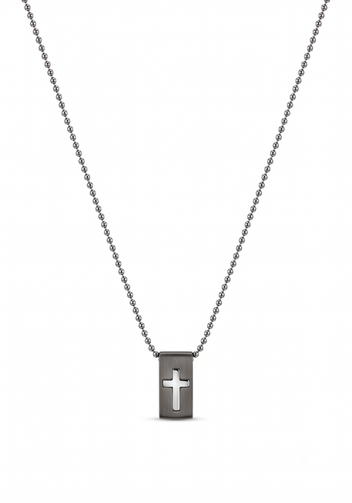 Collier Homme Croix Rectangle - LSonge