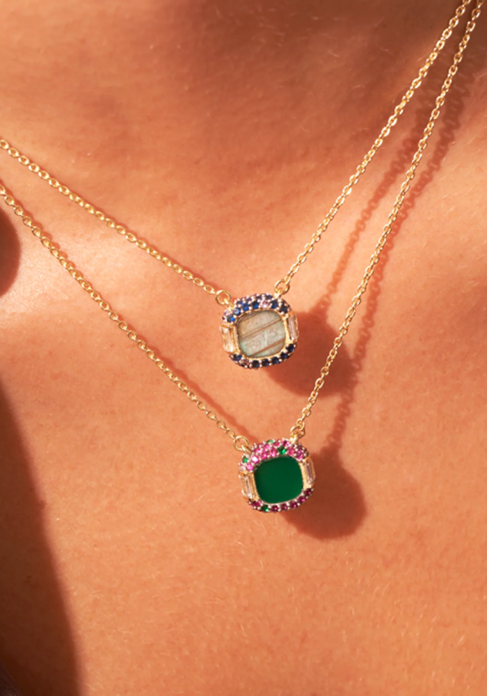 Collier Idylle Labradorite - Be Maad