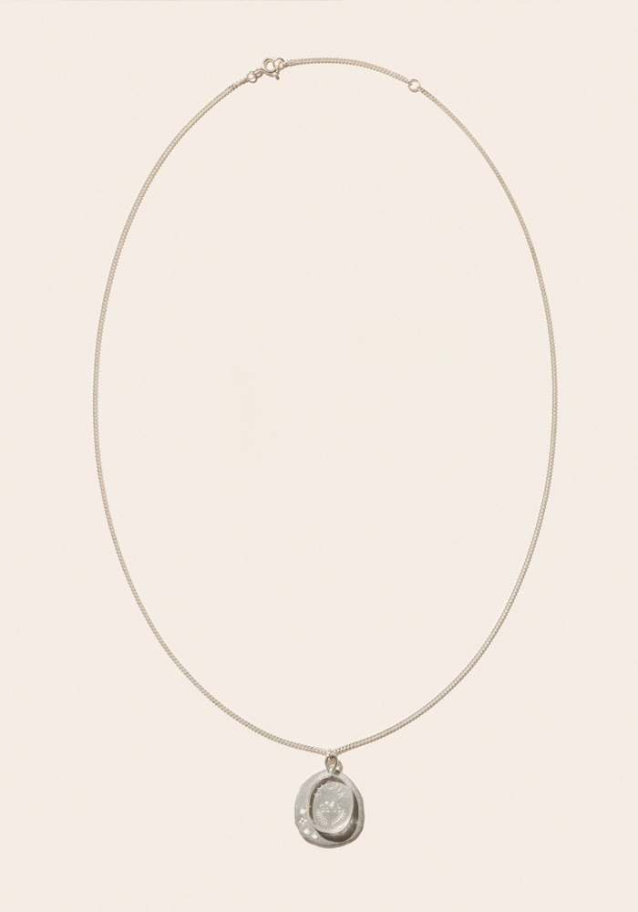 Collier L'Amour Argent - Pascale Monvoisin