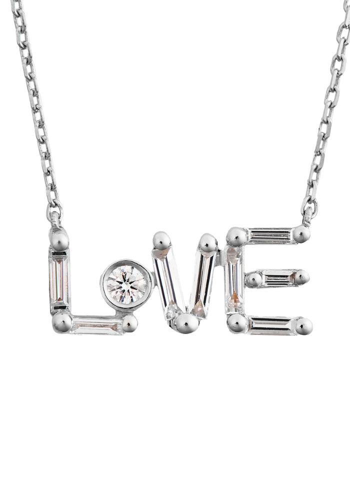Collier Love Blanc - Little Ones Paris