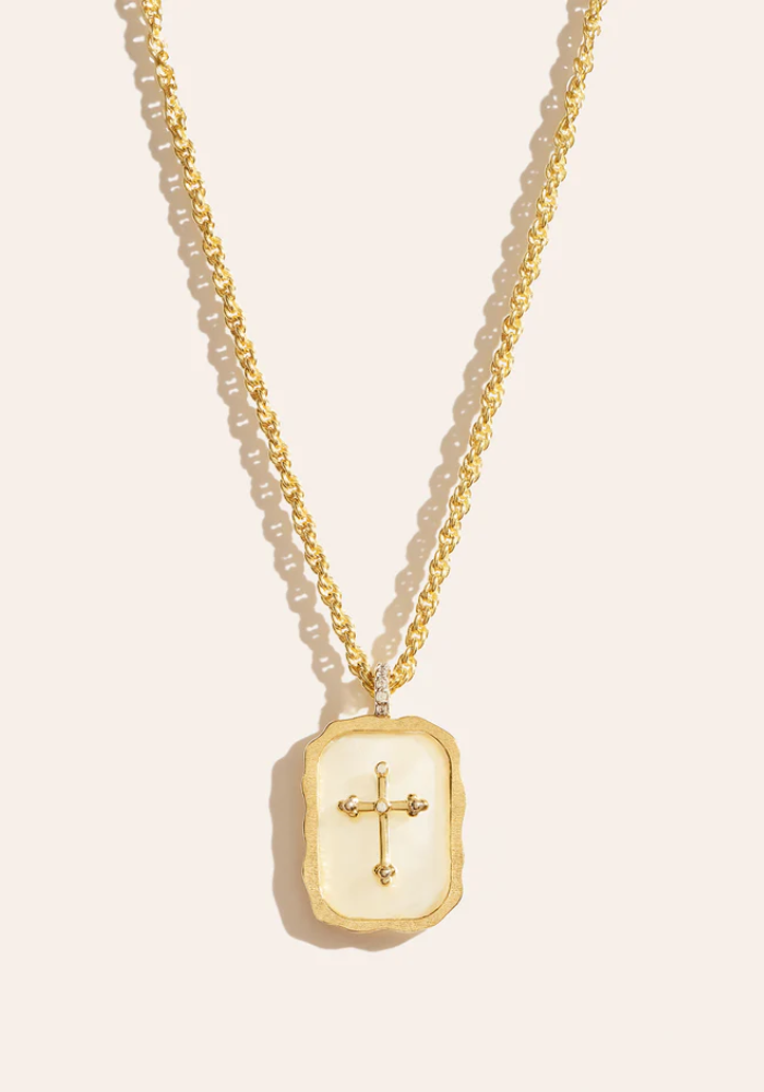 Collier Manifeste Pendentif Croix - Be Maad