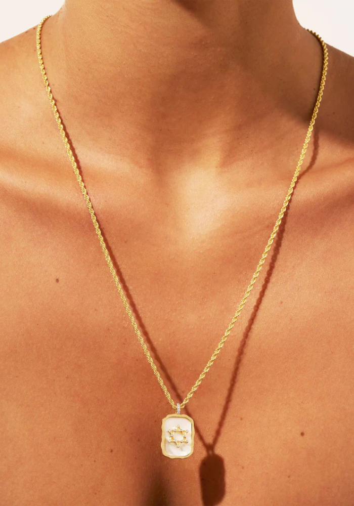 Collier Manifeste Pendentif Étoile De David - Be Maad