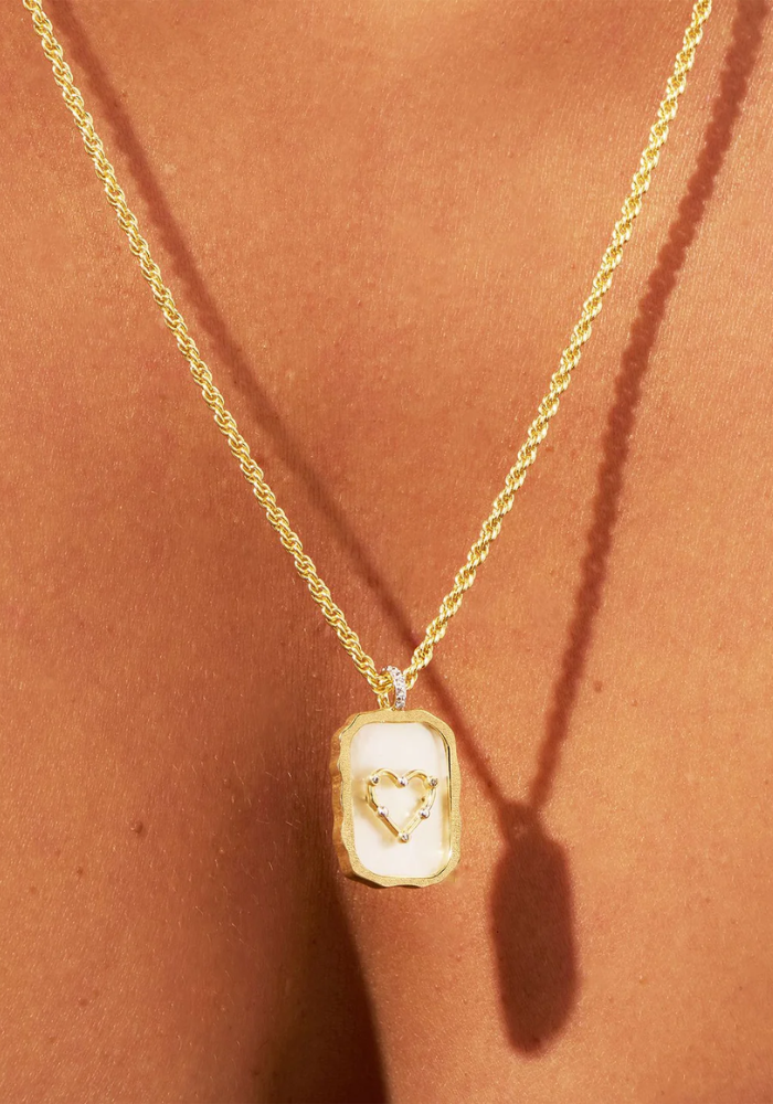 Collier Manifeste Pendentif Coeur - Be Maad