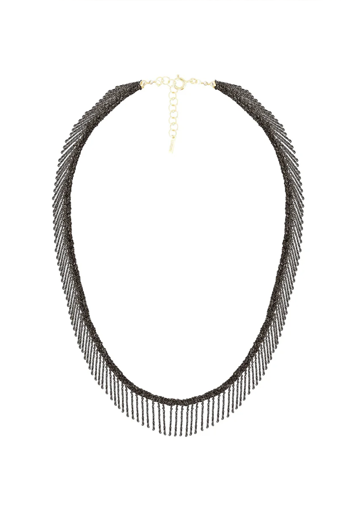 Collier N°550 Ruthénium Doré - Marie-Laure Chamorel