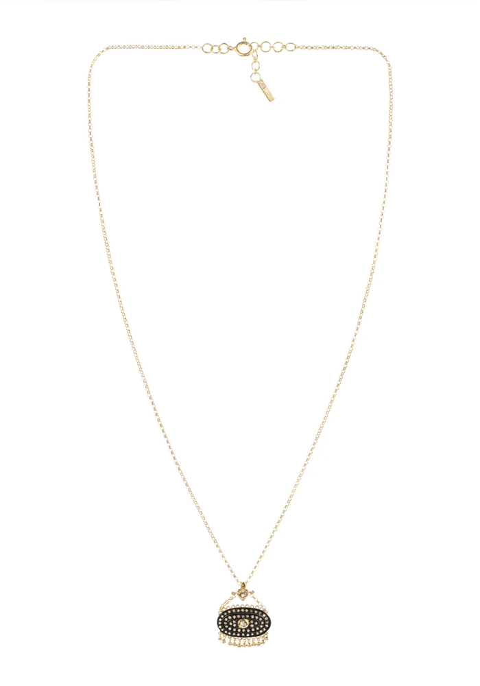 Collier N°894 Ruthénium - Marie-Laure Chamorel