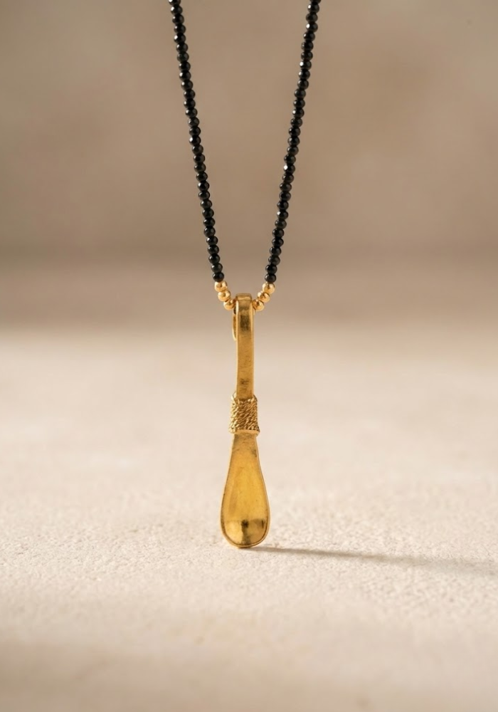 Collier Noor Noir - Baya Creation Paris