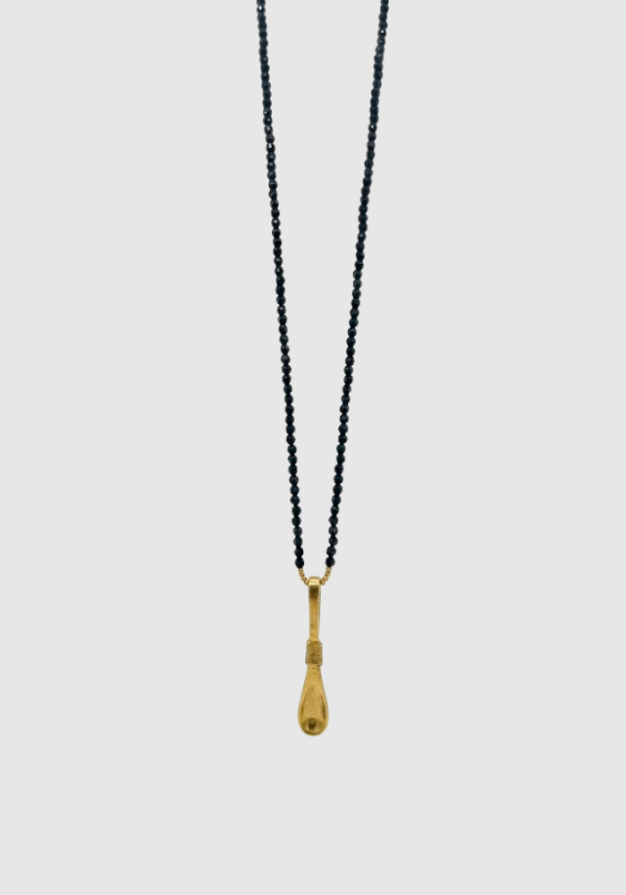 Collier Noor Noir - Baya Creation Paris