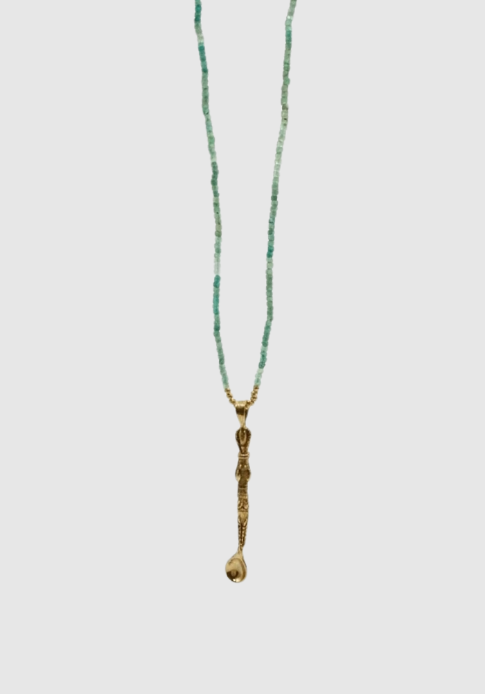 Collier Noor Turquoise - Baya Creation Paris