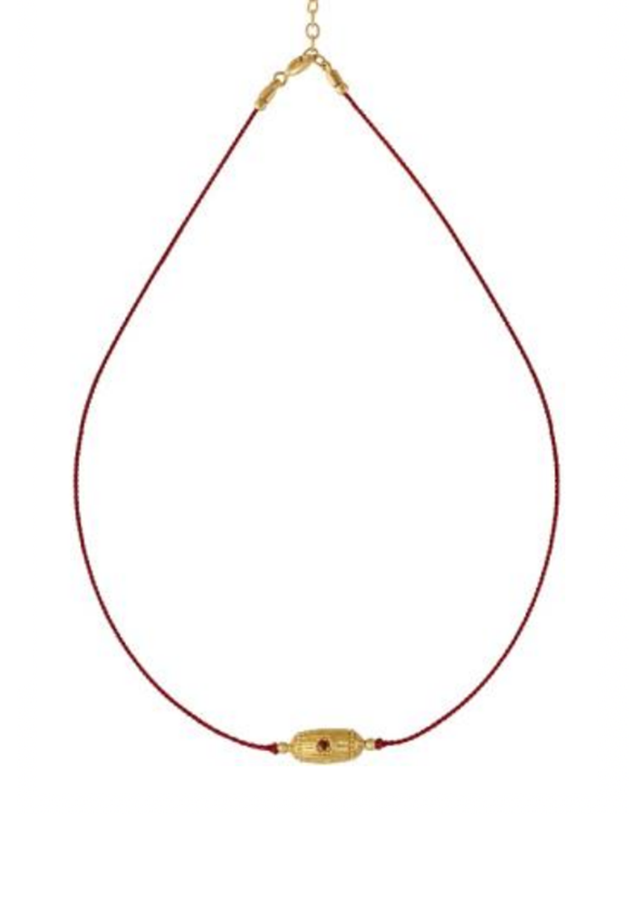 Rakhi My Love Red String Necklace