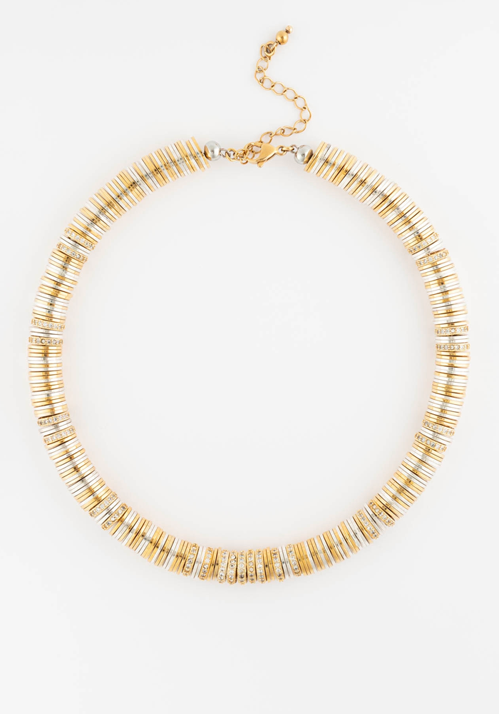 Collier Rondelles Blanc - Sigal