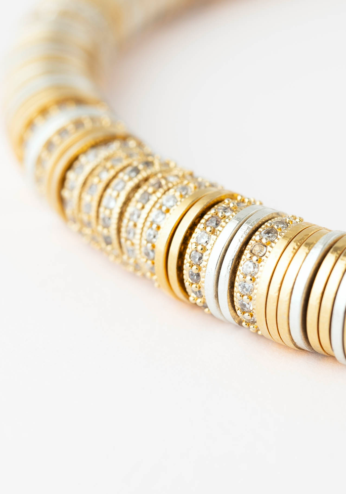 Collier Rondelles Blanc - Sigal