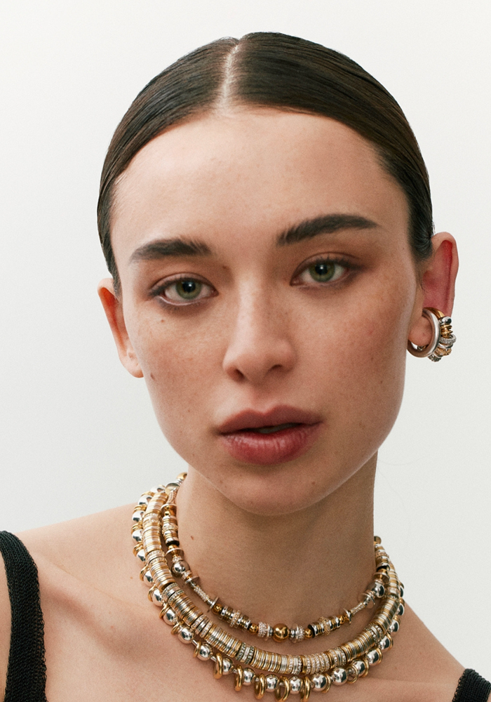 Collier Rondelles Blanc - Sigal