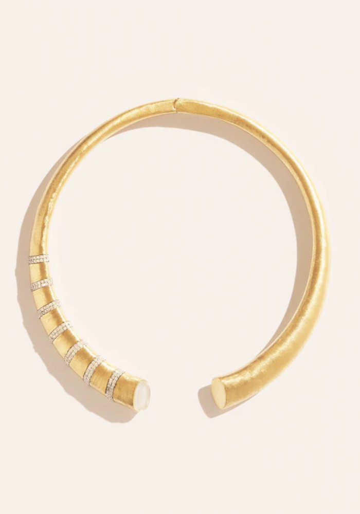 Collier Torque Minuit Nacre - Be Maad