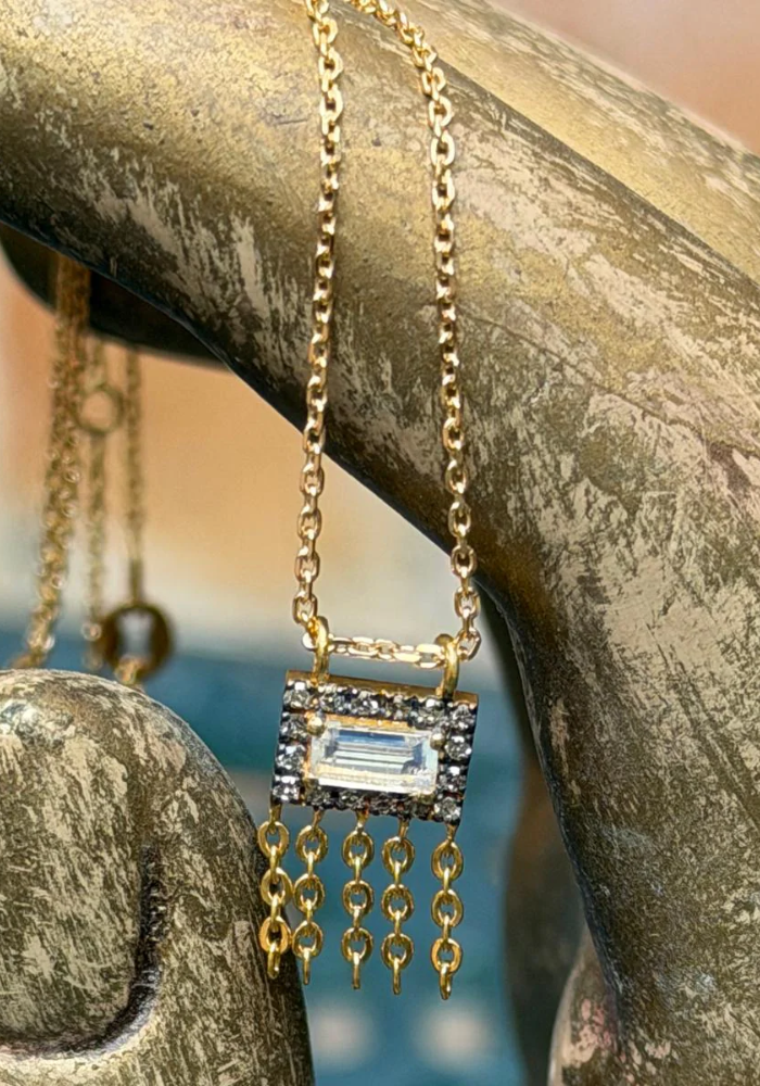 Collier Victoria Baguette - Vic et Max