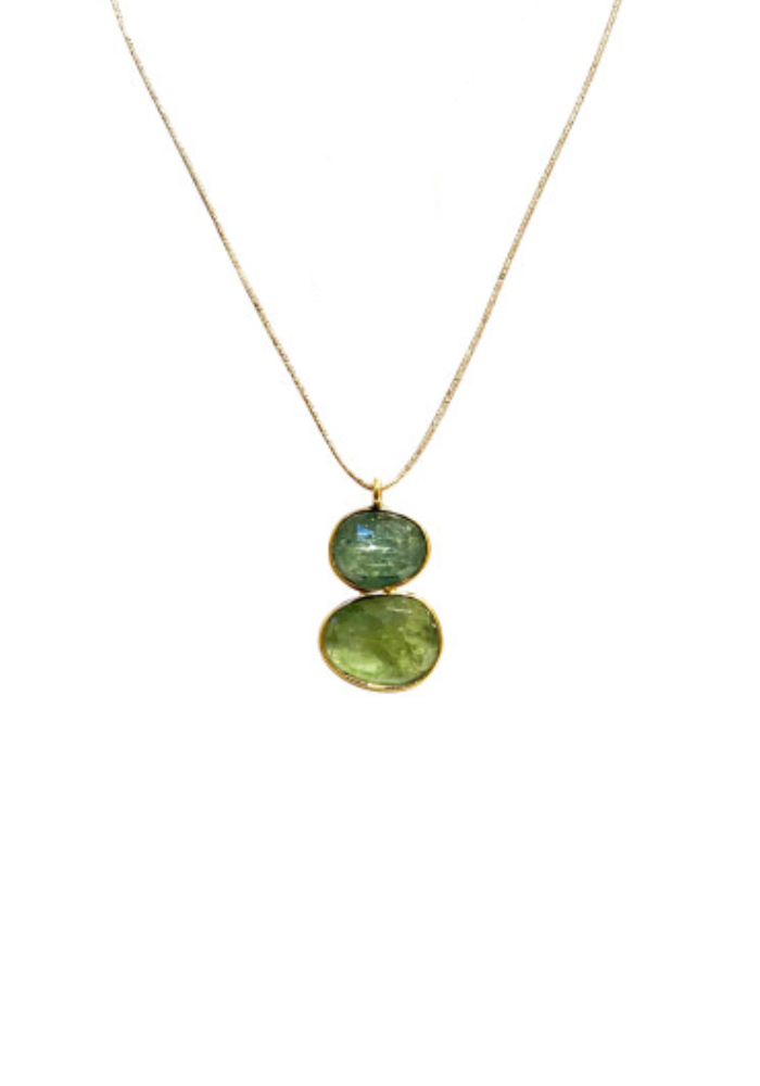 Collier Petit Namaste Vert - Sélectionné par Blush
