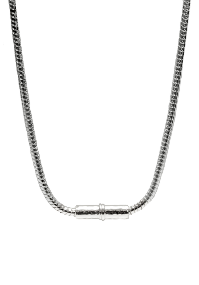 Collier Chaîne Serpent Argenté - Sing A Song