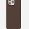 Coque Iphone Soft Touch Marron