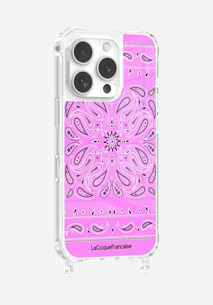 Coque De Téléphone Bandana Rose - La Coque Française