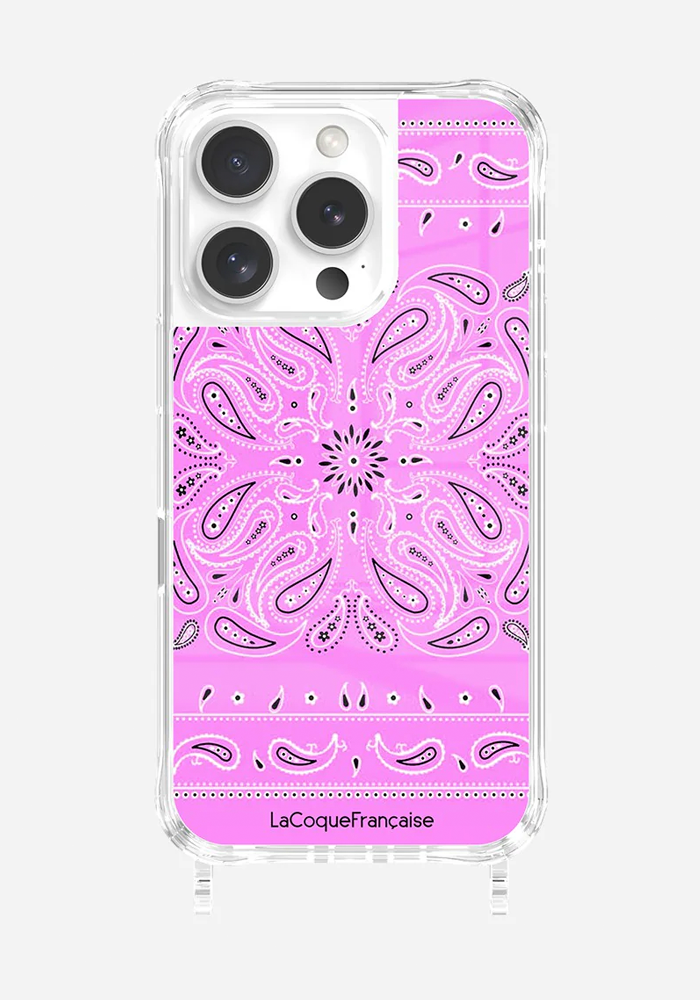 Coque De Téléphone Bandana Rose - La Coque Française