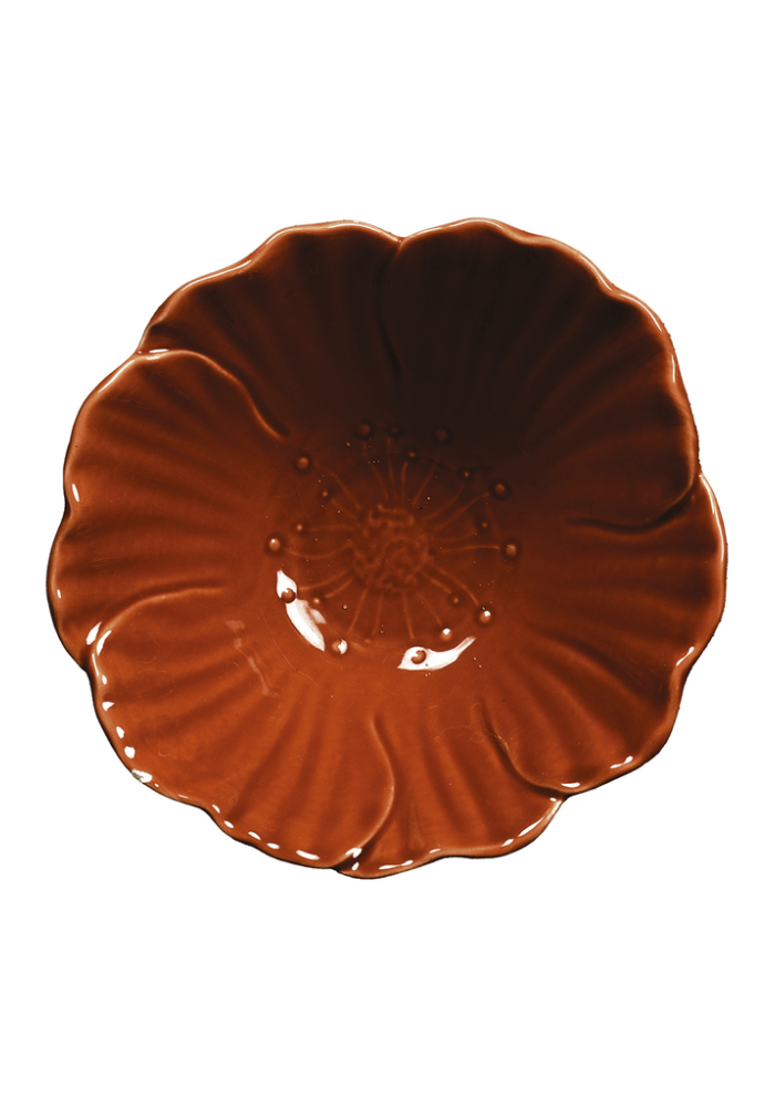 Coupelle Fleur Marron - Opjet