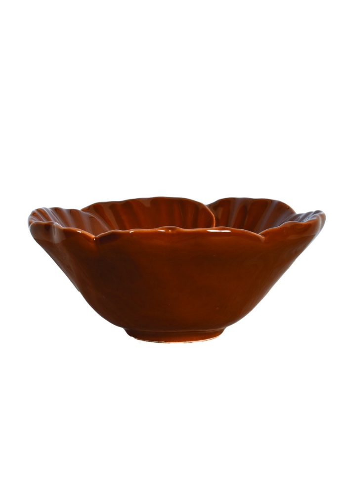 Coupelle Fleur Marron - Opjet