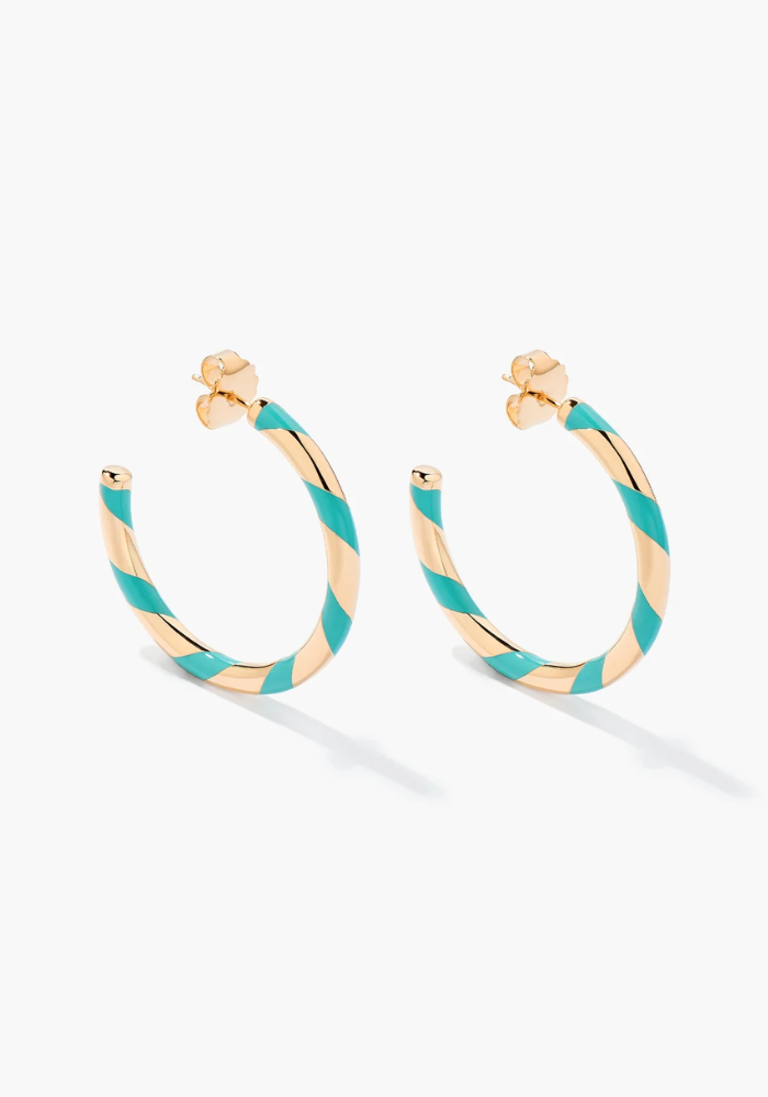 Créoles Positano Acqua - Aurélie Bidermann