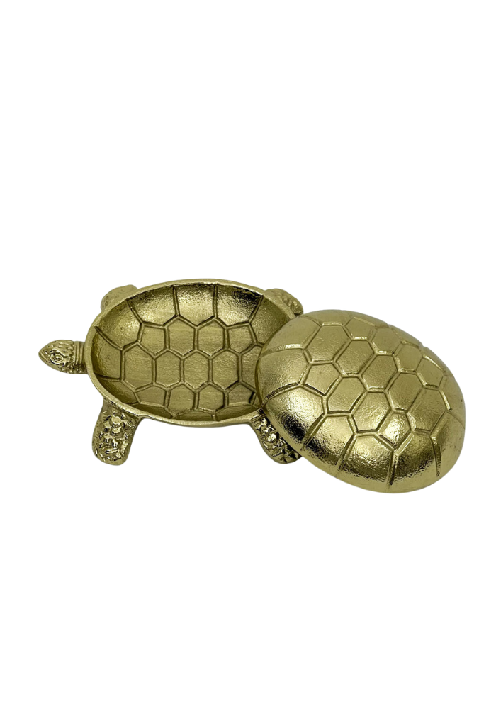 Curiosité En Forme De Tortue Doré - Bazar De Luxe