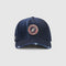 Casquette Denim Used Dark Blue