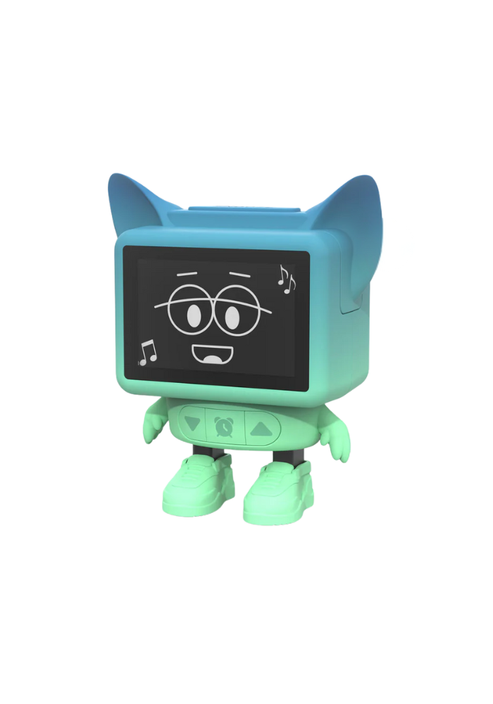 Réveil Dancing Clock Bleu - Mob Paris