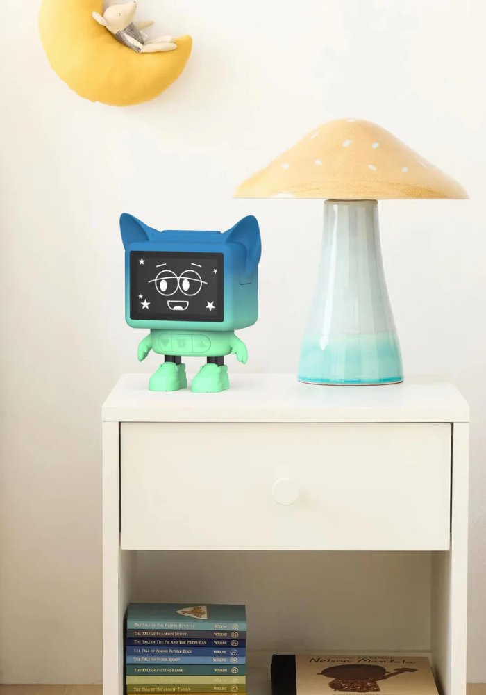 Réveil Dancing Clock Bleu - Mob Paris