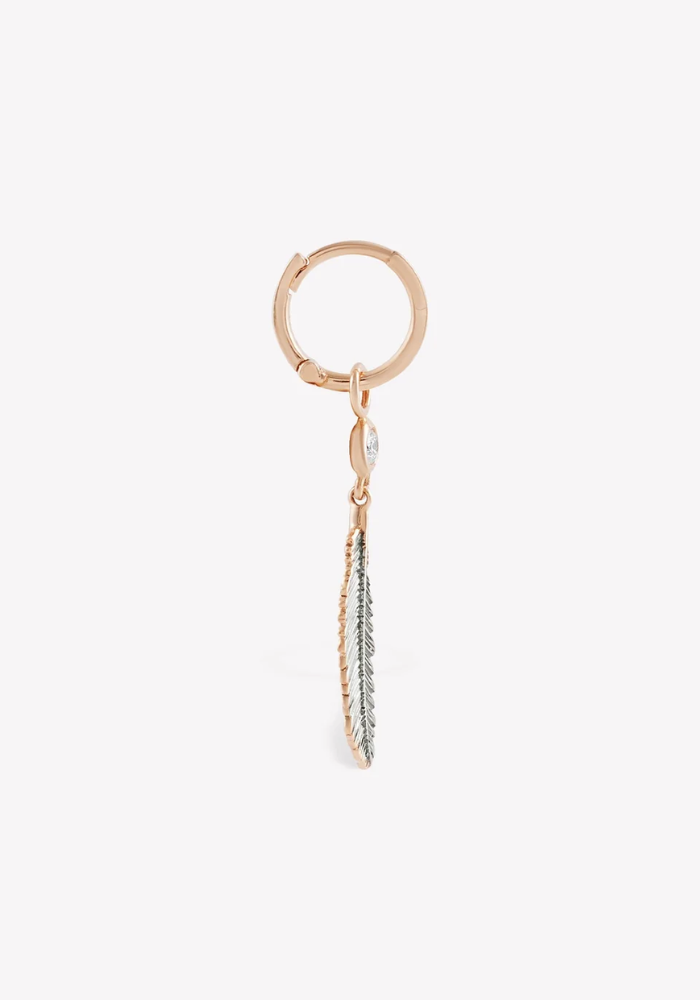 Boucle D'Oreille Dart Feather - Kismet By Milka
