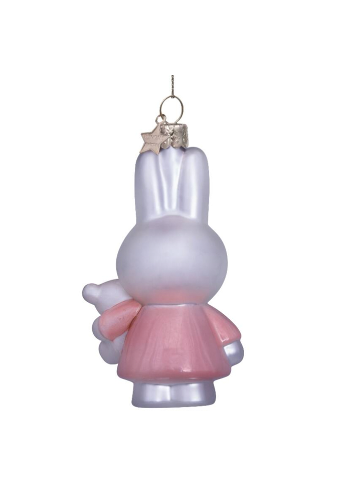 Décoration À Suspendre Miffy Avec Ours En Peluche Baby Pink - Blush Sélection Décoration