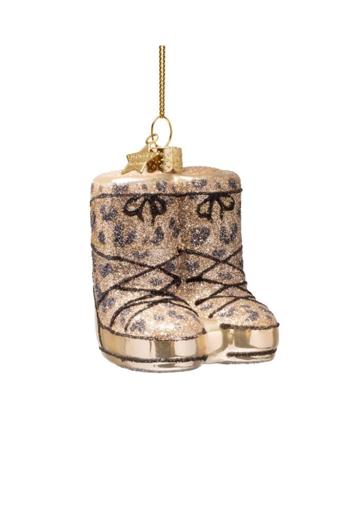Décoration À Suspendre Snow Boots Panthère - Sélectionné par Blush