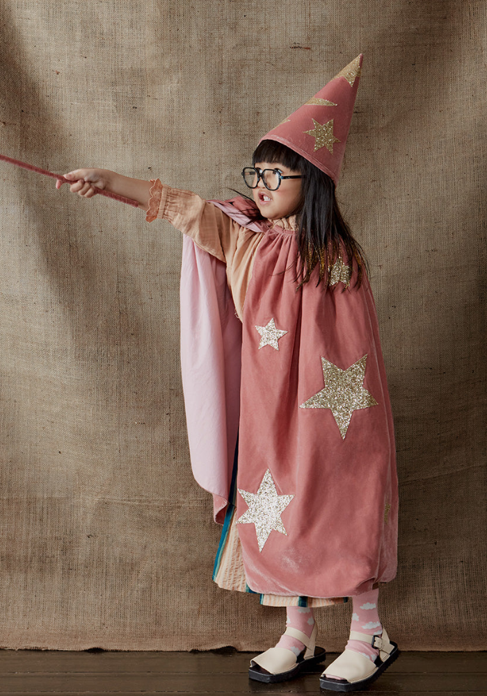 
Déguisement D’Ensorceleur En Velours Rose 3/6 Ans - Meri Meri
