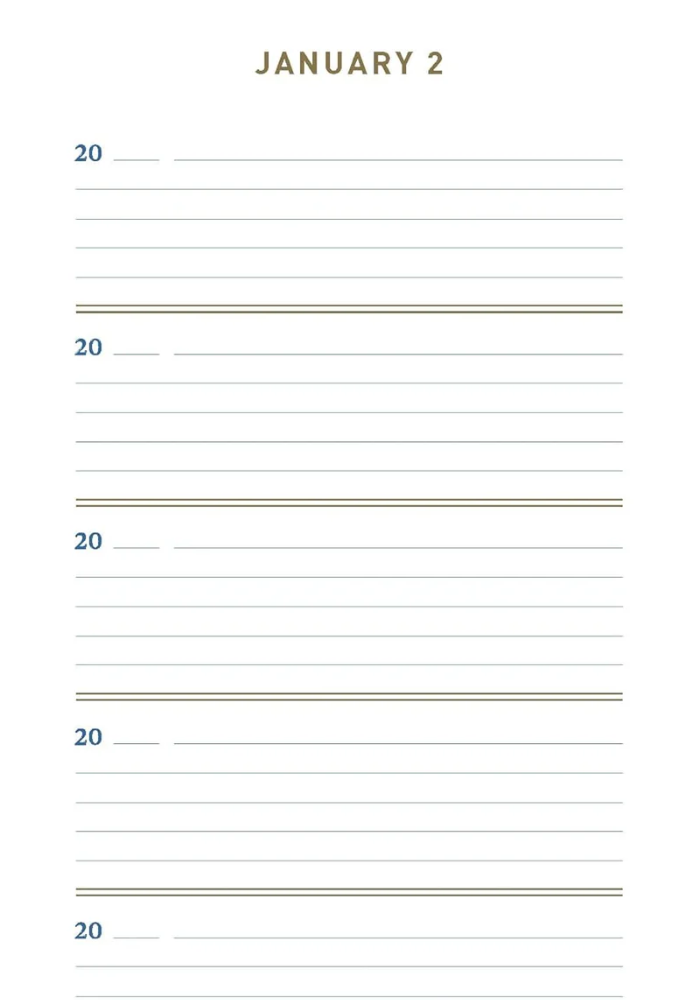 Carnet Memoire Sur 5 Ans Denim - Maison D'Édition