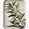 Plateau Rectangulaire Branche D'olivier Grand Modèle