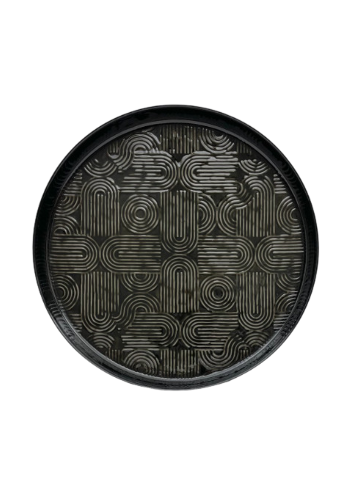 Plateau Molitor Anthracite Grand Modèle - Bazar De Luxe 