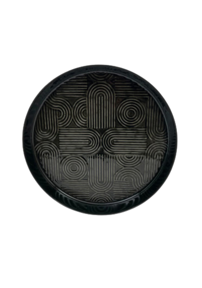 Plateau Molitor Anthracite Moyen Modèle - Bazar De Luxe
