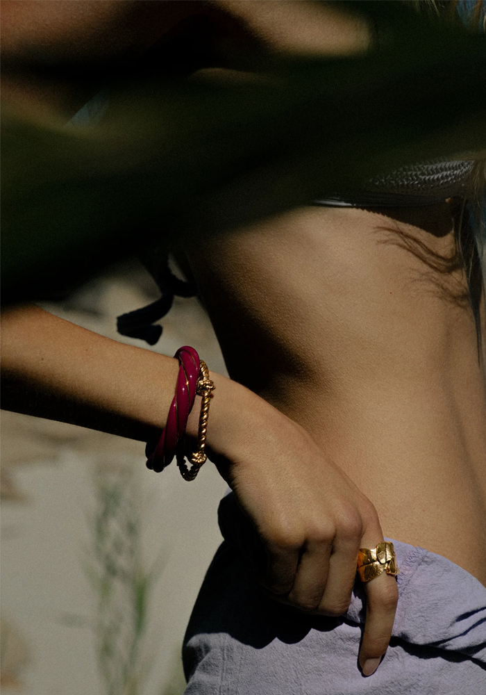 Jonc Diana Bordeaux - Aurélie Bidermann