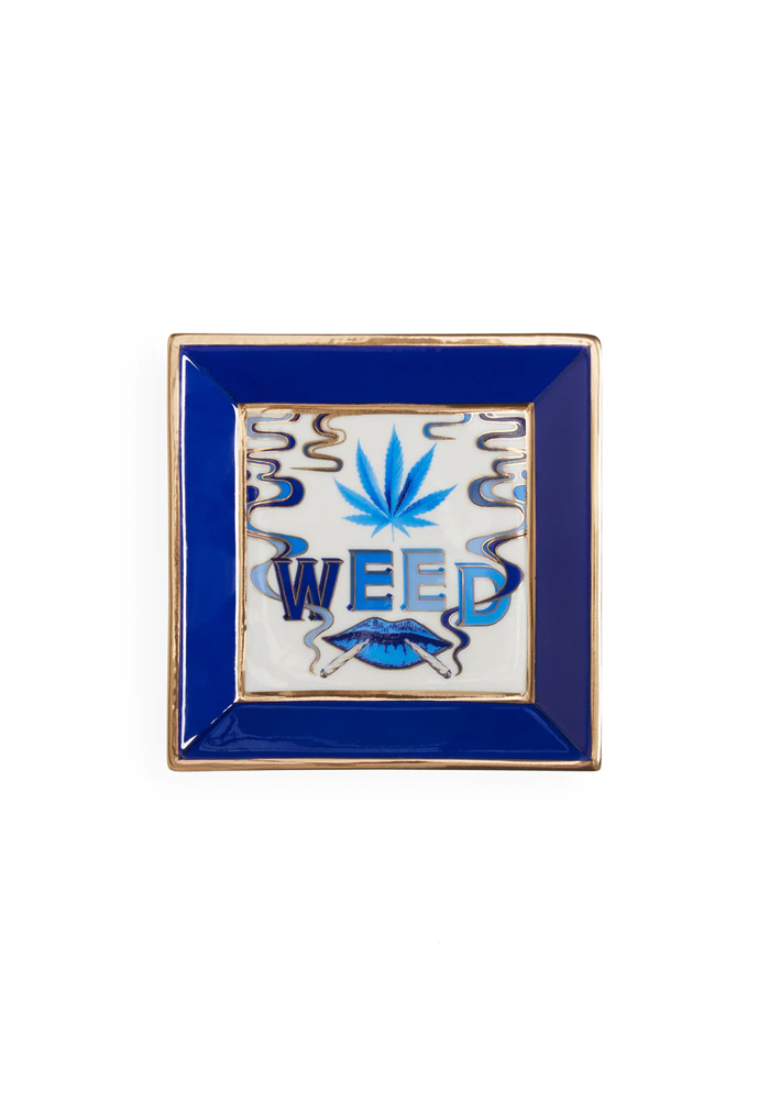 Vide Poche Druggist Weed Carré - Jonathan Adler