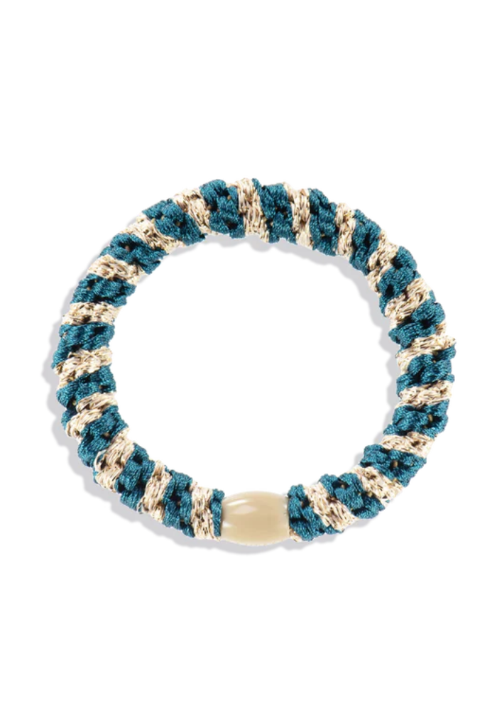 Élastique Kknekki Light Petrol Beige Glitter Stirpe - Kknekki