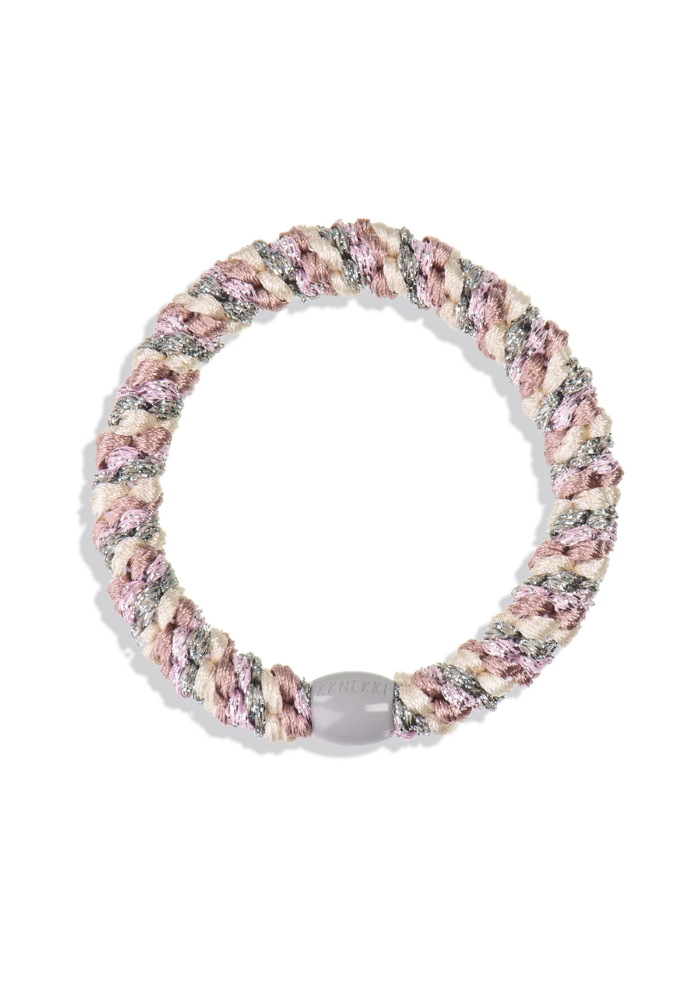 Élastique Kknekki Mix Dusty Green Lightpink Glitter - Kknekki