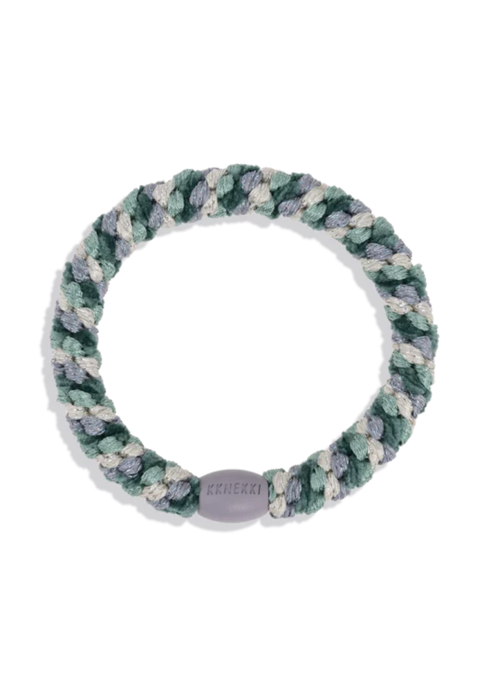 Élastique Kknekki Mix Green Silver Glitter - Kknekki