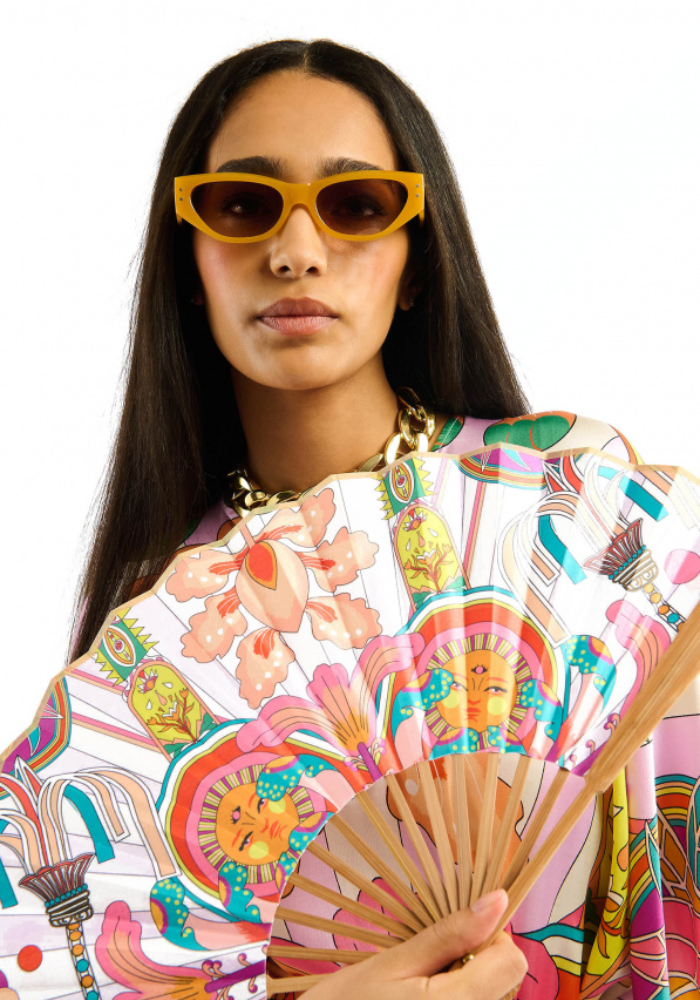 Éventail Fanfun Enchantred Rose - Wild Paris