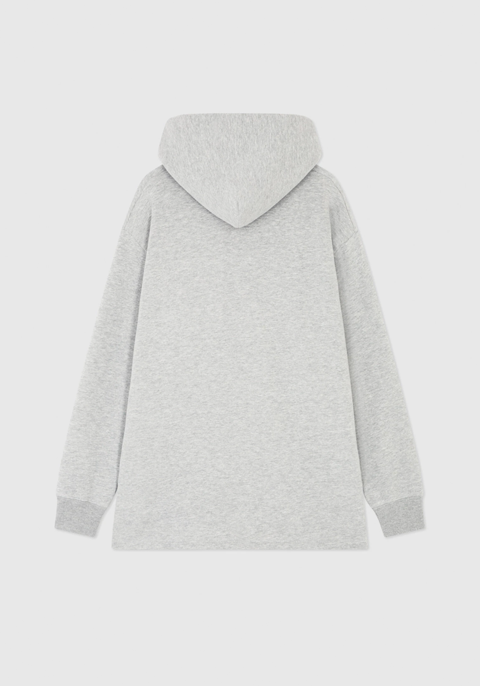 Sweat Fauve Hood Grey Marl - Sweet Pants