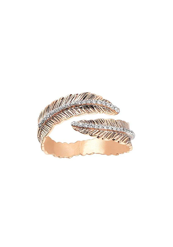 Bague Feather Pinky - Kismet By Milka